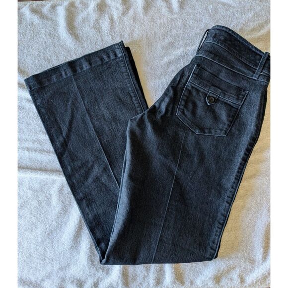 Banana Republic Blue Denim Trouser Y2K Dark Wash Jeans  Sz 28/6R - Picture 11 of 11